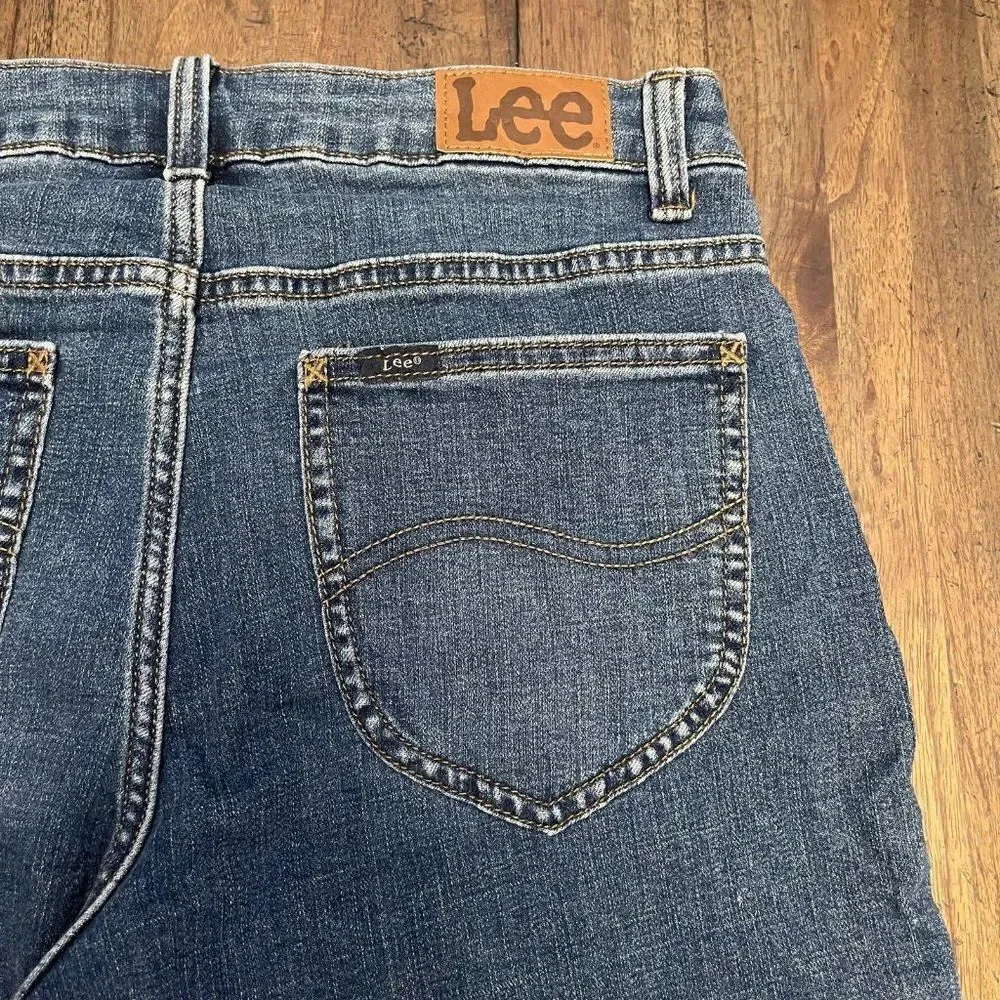 Lee Bermuda Jean Shorts